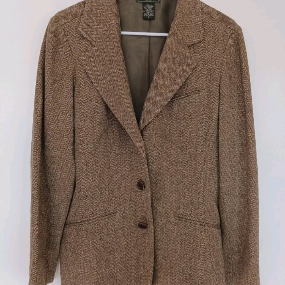 Vintage Eddie Bauer Wool Blazer